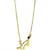 BF4375 - COLAR MÃE E FILHO DOURADO